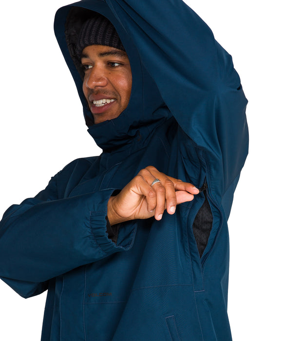 VOLCOM メンズ DUA GORE-TEX JACKET スノージャケット 【26-27SNOWモデル】 BLU / XXL