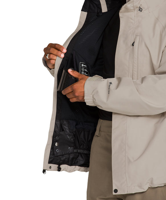 VOLCOM メンズ DUA GORE-TEX JACKET スノージャケット 【26-27SNOWモデル】 KHA / XL