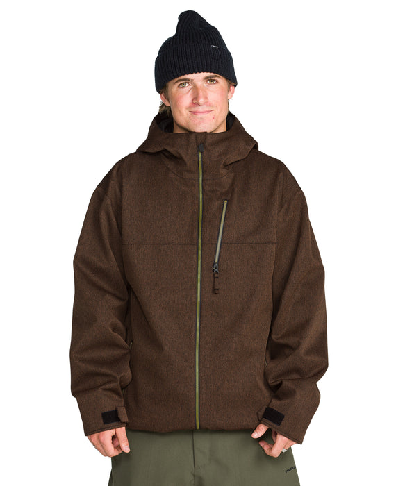VOLCOM メンズ TOP STITCH JACKET スノージャケット 【26-27SNOWモデル】 B0D / XL