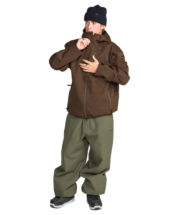 VOLCOM メンズ TOP STITCH JACKET スノージャケット 【26-27SNOWモデル】 B0D / XL