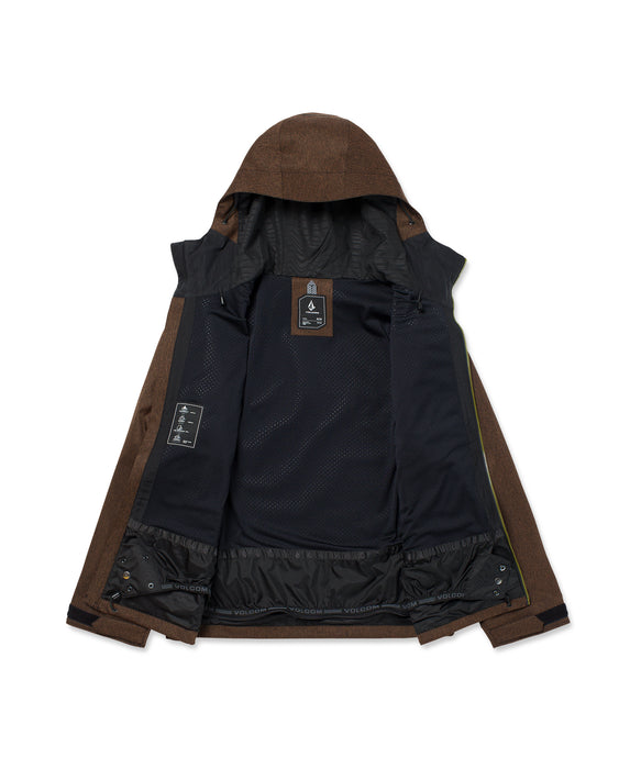VOLCOM メンズ TOP STITCH JACKET スノージャケット 【26-27SNOWモデル】 B0D / XL
