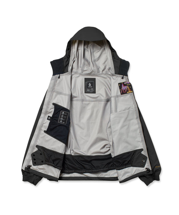 VOLCOM メンズ ARTHUR 3L 20K JACKET スノージャケット 【26-27SNOWモデル】 BLK / XL