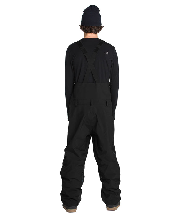VOLCOM メンズ ANYOX 3L GORE PRO BIB スノーパンツ 【26-27SNOWモデル】 BLK / XL