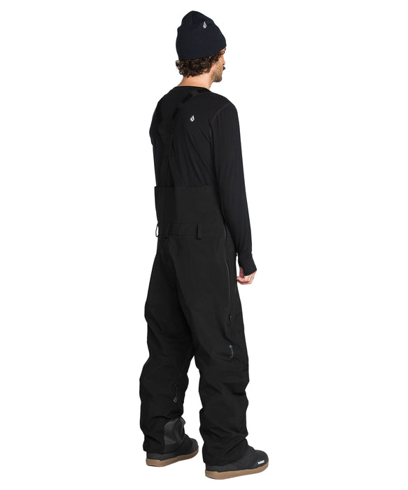 VOLCOM メンズ ANYOX 3L GORE PRO BIB スノーパンツ 【26-27SNOWモデル】 BLK / XL