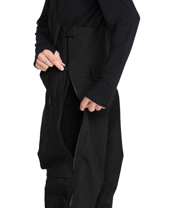 VOLCOM メンズ ANYOX 3L GORE PRO BIB スノーパンツ 【26-27SNOWモデル】 BLK / XL