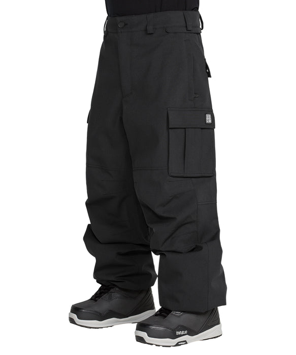 VOLCOM メンズ NWRK 20K BAGGY PANT スノーパンツ 【26-27SNOWモデル】 BLK / XL