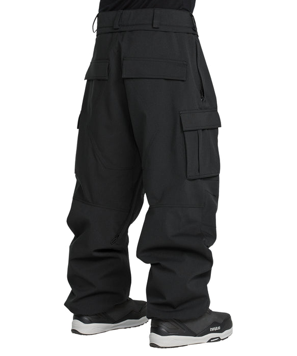 VOLCOM メンズ NWRK 20K BAGGY PANT スノーパンツ 【26-27SNOWモデル】 BLK / XL