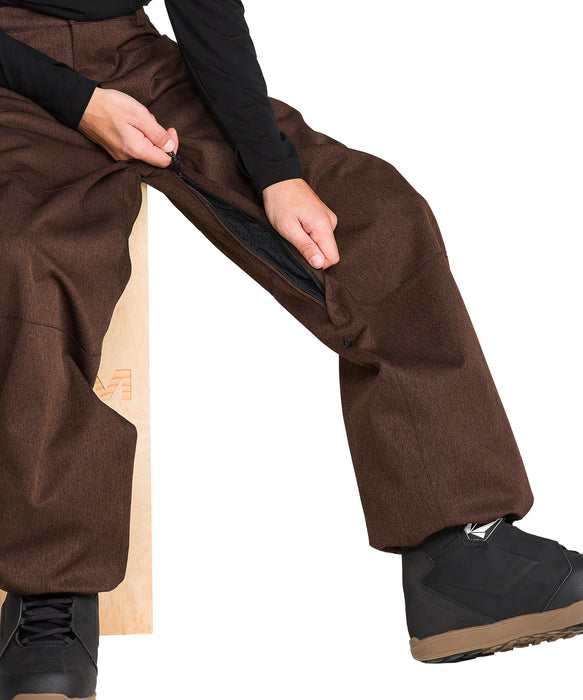 VOLCOM メンズ SNOW BILLOW PANT スノーパンツ 【26-27SNOWモデル】 B0D / XL