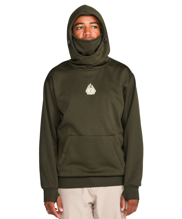 VOLCOM メンズ HYDRO RIDING HOODIE パーカー 【26-27SNOWモデル】 DGN / L