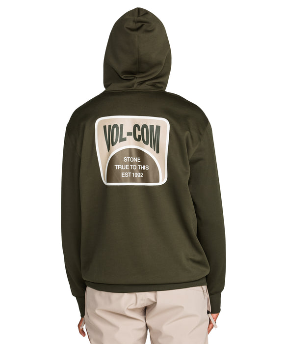 VOLCOM メンズ HYDRO RIDING HOODIE パーカー 【26-27SNOWモデル】 DGN / L