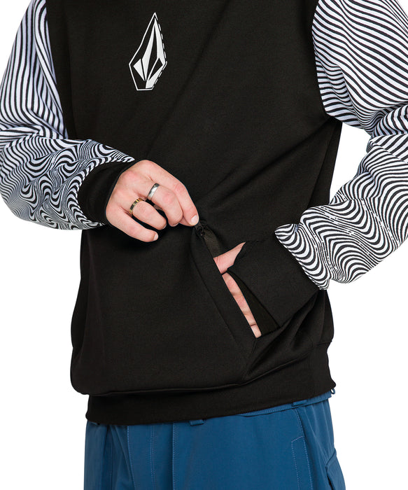 VOLCOM メンズ HYDRO RIDING HOODIE パーカー 【26-27SNOWモデル】 DGN / L