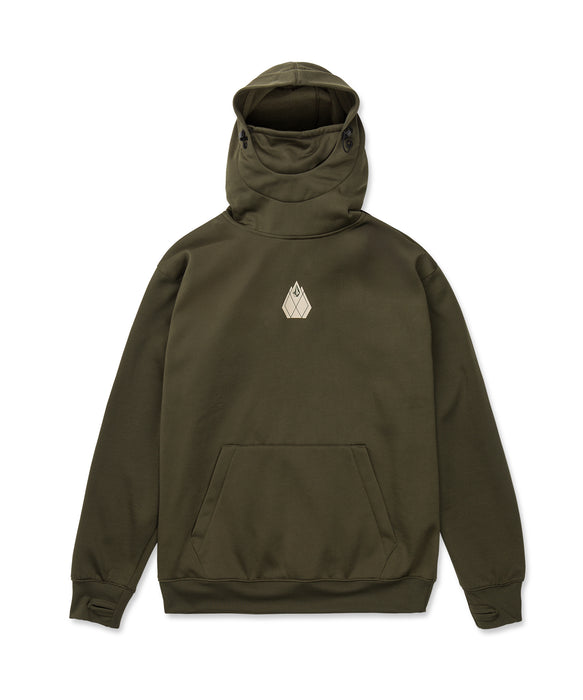 VOLCOM メンズ HYDRO RIDING HOODIE パーカー 【26-27SNOWモデル】 DGN / L