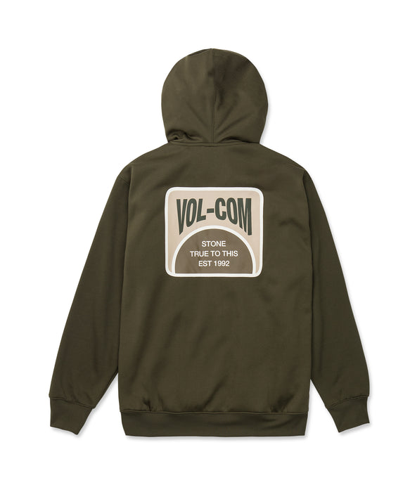 VOLCOM メンズ HYDRO RIDING HOODIE パーカー 【26-27SNOWモデル】 DGN / L