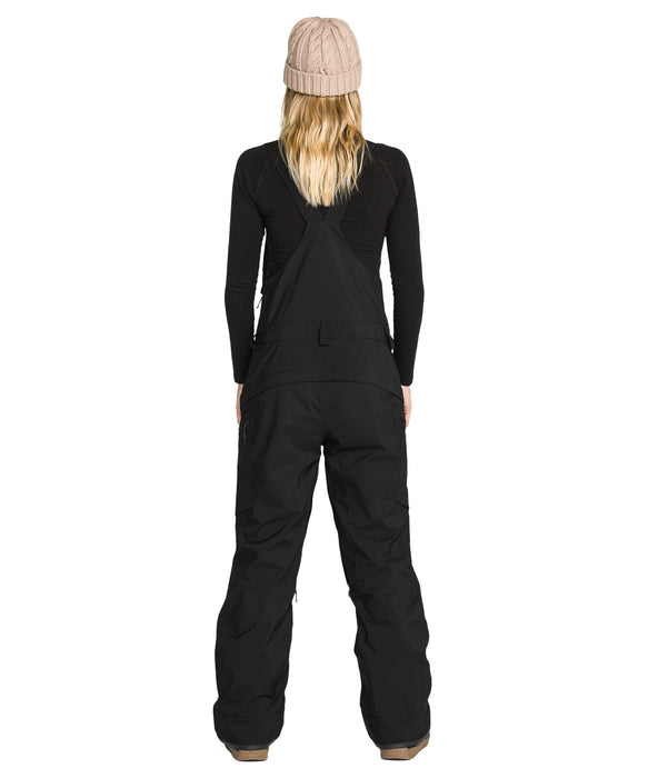 VOLCOM ウィメンズ ASH STRETCH GORE BIB スノーパンツ 【26-27SNOWモデル】 BLK / L