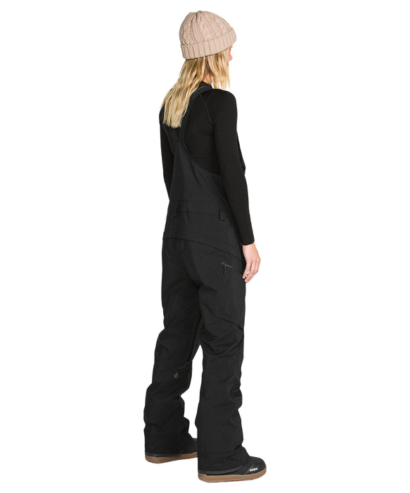 VOLCOM ウィメンズ ASH STRETCH GORE BIB スノーパンツ 【26-27SNOWモデル】 BLK / L