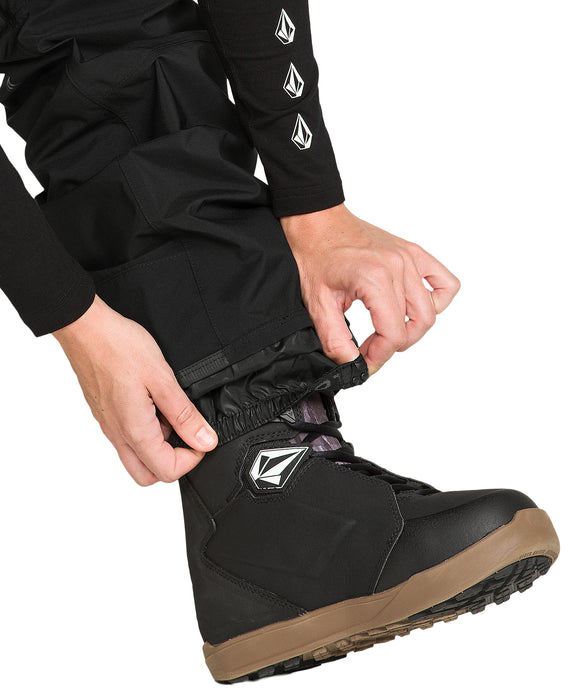 VOLCOM ウィメンズ ASH STRETCH GORE BIB スノーパンツ 【26-27SNOWモデル】 BLK / L