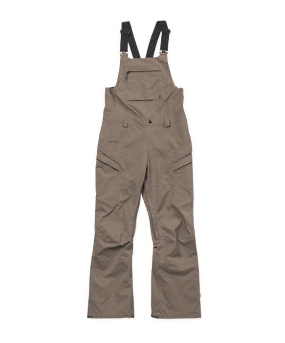 VOLCOM ウィメンズ ASH STRETCH GORE BIB スノーパンツ 【26-27SNOWモデル】 TEK / L