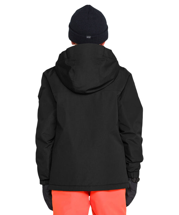 VOLCOM キッズ STONE.91 INS JACKET スノージャケット 【26-27SNOWモデル】 BLK / L