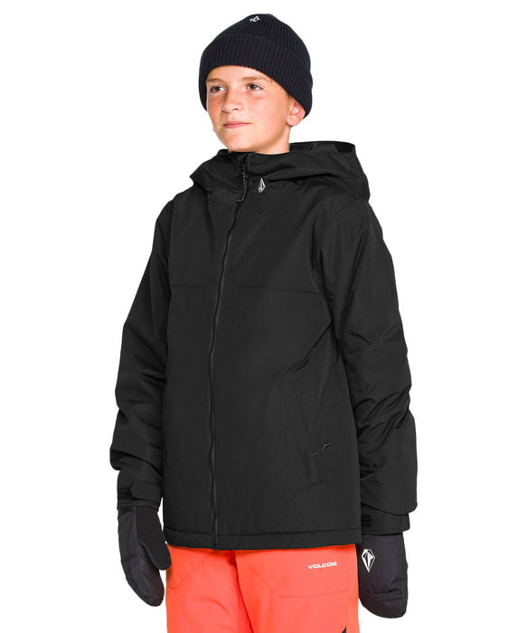 VOLCOM キッズ STONE.91 INS JACKET スノージャケット 【26-27SNOWモデル】 BLK / L