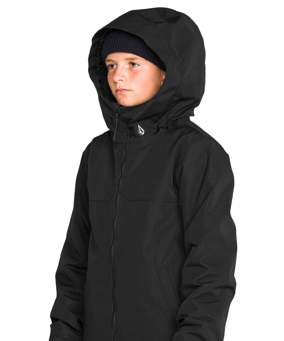 VOLCOM キッズ STONE.91 INS JACKET スノージャケット 【26-27SNOWモデル】 BLK / L