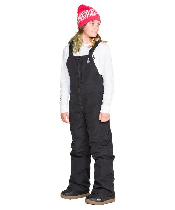 VOLCOM キッズ BARKLEY INS BIB OVERALL スノーパンツ 【26-27SNOWモデル】 BLK / L