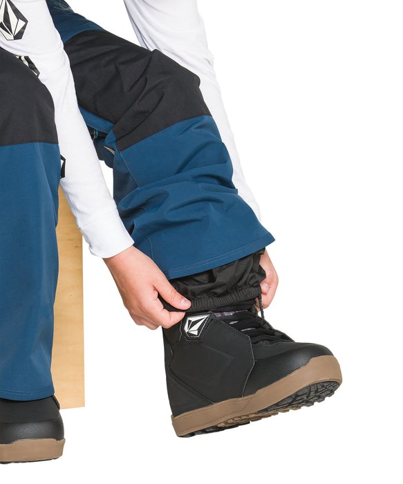 VOLCOM キッズ BARKLEY INS BIB OVERALL スノーパンツ 【26-27SNOWモデル】 BLK / L
