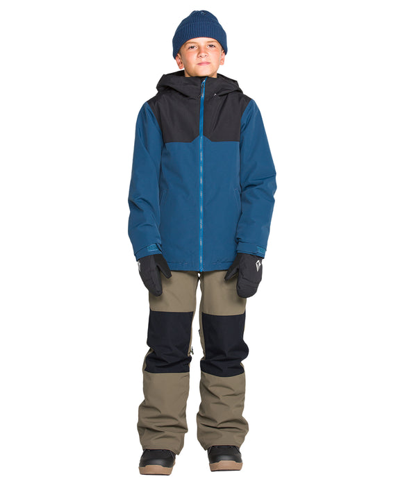 VOLCOM キッズ BARKLEY INS BIB OVERALL スノーパンツ 【26-27SNOWモデル】 BLK / L