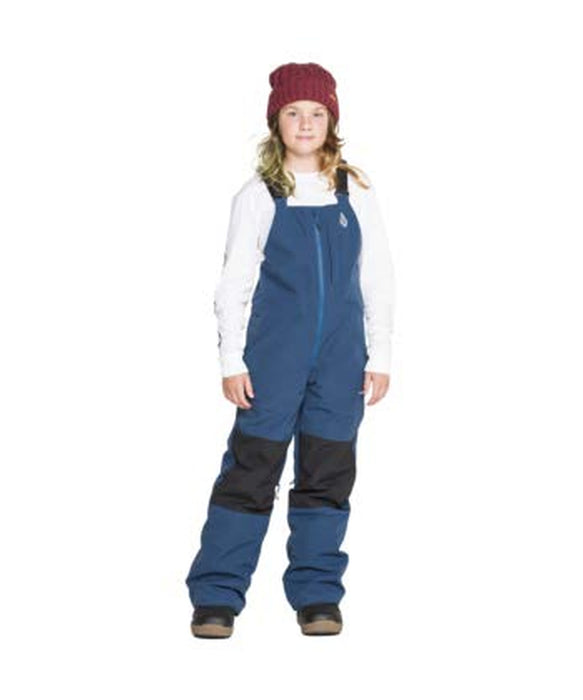 VOLCOM キッズ BARKLEY INS BIB OVERALL スノーパンツ 【26-27SNOWモデル】 BLU / L