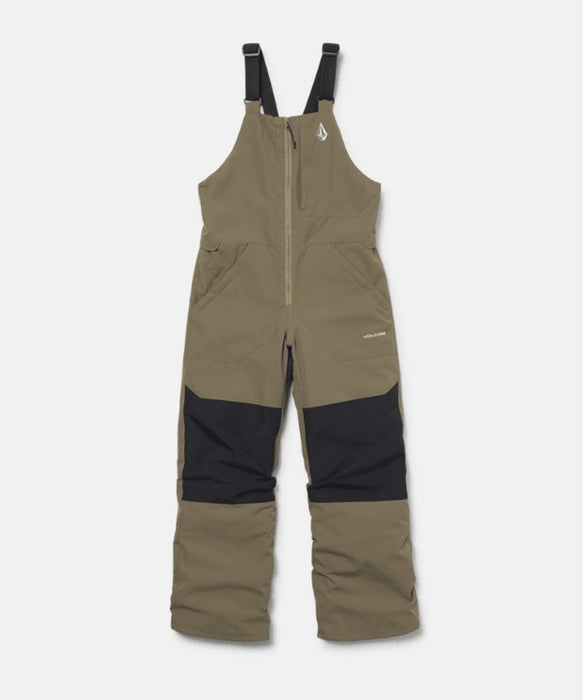 VOLCOM キッズ BARKLEY INS BIB OVERALL スノーパンツ 【26-27SNOWモデル】 TEK / L
