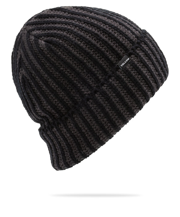 VOLCOM メンズ KNIT STONED BEANIE ビーニー 【26-27SNOWモデル】 DGY / F