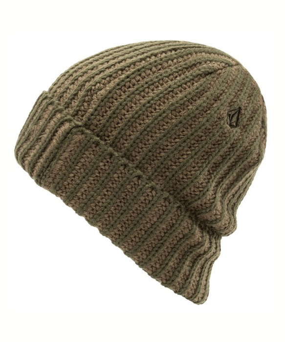 VOLCOM メンズ KNIT STONED BEANIE ビーニー 【26-27SNOWモデル】 TEK / F