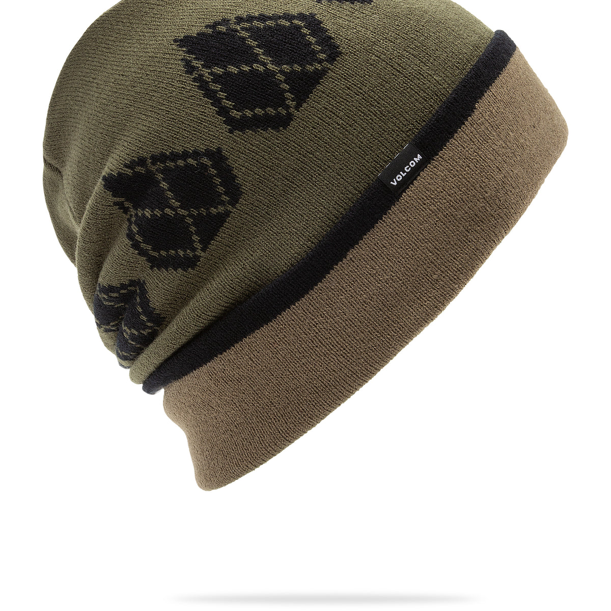 stone  ビーニー※値下げ可 VOLCOM メンズ STONE FUNK BEANIE DGN ビーニー 【26-27SNOWモデル】