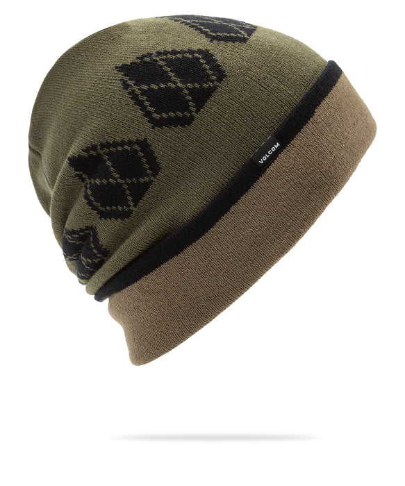 VOLCOM メンズ STONE FUNK BEANIE DGN ビーニー 【26-27SNOWモデル】 DGN / F