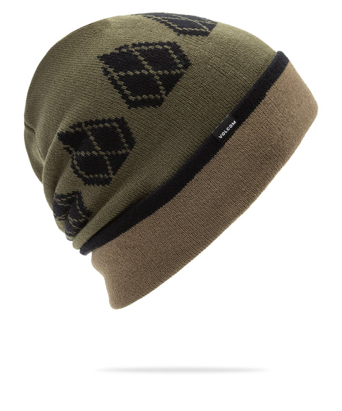 VOLCOM メンズ STONE FUNK BEANIE DGN ビーニー 【26-27SNOWモデル】