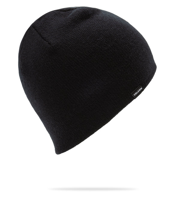 VOLCOM メンズ V.CO SKULL BEANIE ビーニー 【26-27SNOWモデル】 BLK / F