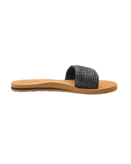 【OUTLET】VOLCOM Simple Slide Braid Sandals - Black