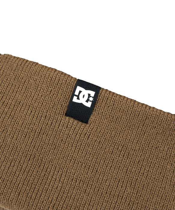 DC SHOES キッズ 26 KD OE LOGO DOUBLE WATCH ビーニー 【2026年秋冬モデル】 BEG / F