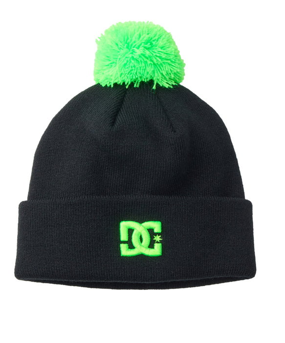 DC SHOES キッズ 26 KD DOUBLE WATCH STAR ビーニー 【2026年秋冬モデル】 BKG / F