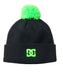 DC SHOES キッズ 26 KD DOUBLE WATCH STAR ビーニー 【2026年秋冬モデル】 BKG / F