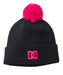 DC SHOES キッズ 26 KD DOUBLE WATCH STAR ビーニー 【2026年秋冬モデル】 BKP / F