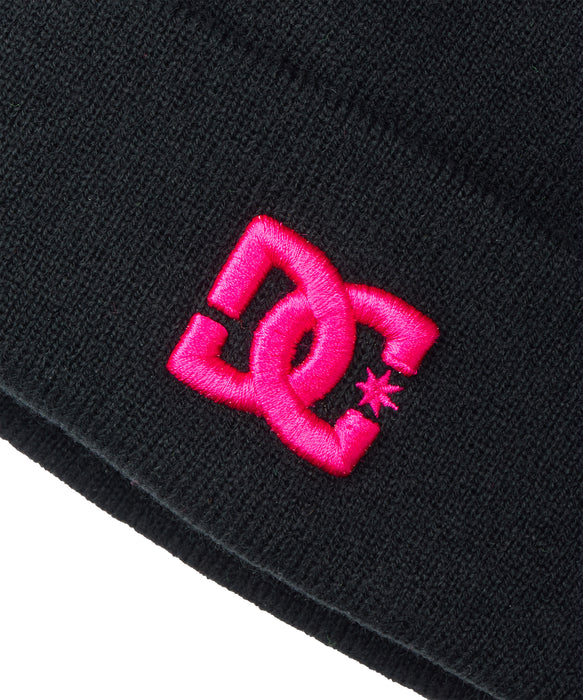 DC SHOES キッズ 26 KD DOUBLE WATCH STAR ビーニー 【2026年秋冬モデル】 BKP / F