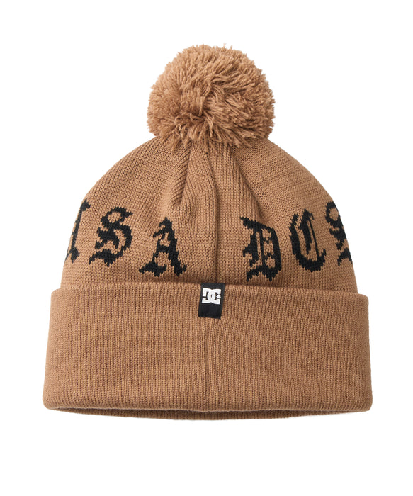 DC SHOES キッズ 26 KD OE POM WATCH BEANIE ビーニー 【2026年秋冬モデル】 BEG / F