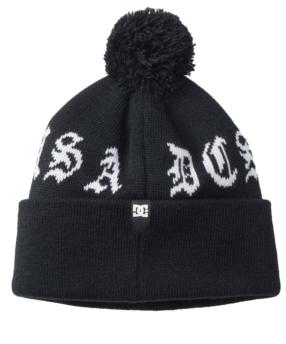 DC SHOES キッズ 26 KD OE POM WATCH BEANIE ビーニー 【2026年秋冬モデル】 BLK / F