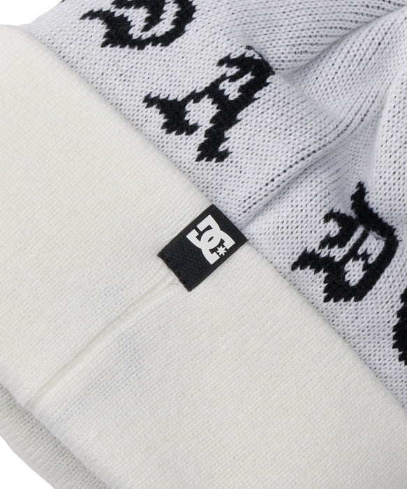 DC SHOES キッズ 26 KD OE POM WATCH BEANIE ビーニー 【2026年秋冬モデル】 WHT / F