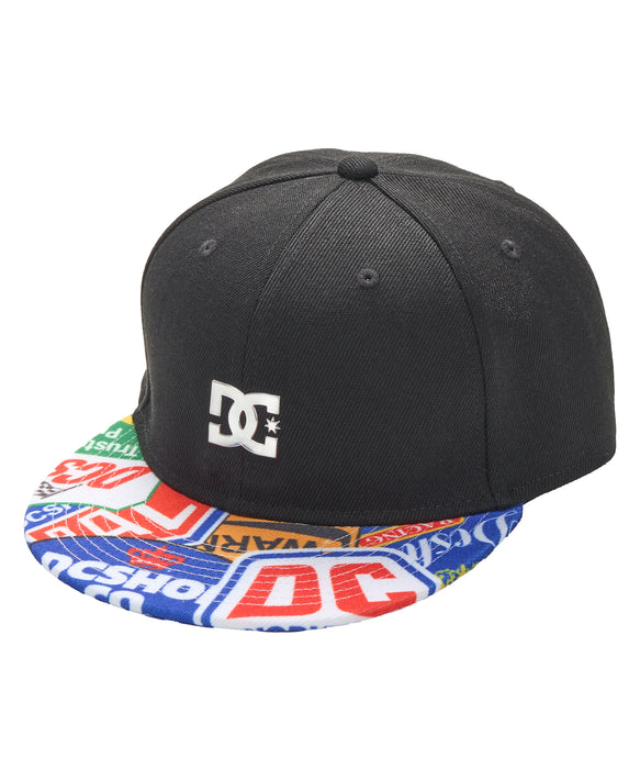 【OUTLET】DC Shoes 25 KD PRINTVISOR SNAPBACK キャップ キッズ
