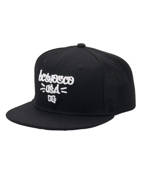 SALE】DC SHOES キッズ 26 KD GRAFFITI EMB SNAPBACK キャップ 【2026