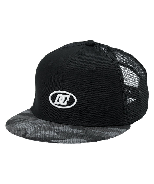 DC Shoes キッズ 26 KD OVALSTAR MESH SNAPBACK キャップ 【2026年夏モデル】 BKC / F
