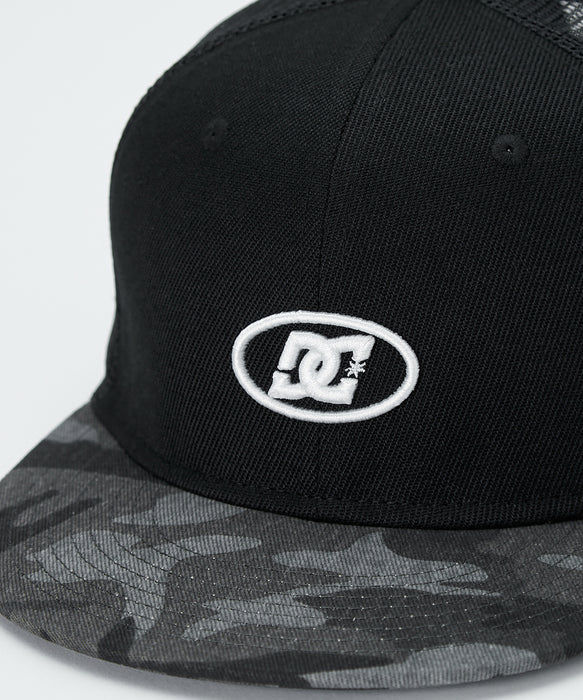 DC Shoes キッズ 26 KD OVALSTAR MESH SNAPBACK キャップ 【2026年夏モデル】 BKC / F