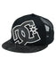 DC Shoes キッズ 26 KD DOUBLEUP MESH SNAPBACK キャップ 【2026年夏モデル】 BKB / F