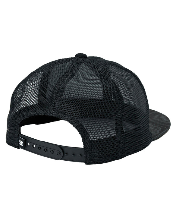 DC Shoes キッズ 26 KD DOUBLEUP MESH SNAPBACK キャップ 【2026年夏モデル】 BKB / F